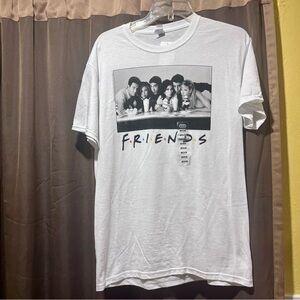 Friends TV White Graphic T-Shirt Men’s Size Medium